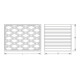 Tapis en caoutchouc 07 pour ponts élévateurs KS Tools 160 x 120 x 115 mm