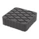Tapis en caoutchouc 08 pour ponts élévateurs KS Tools 116,5 x 116,5 x 36,5 mm