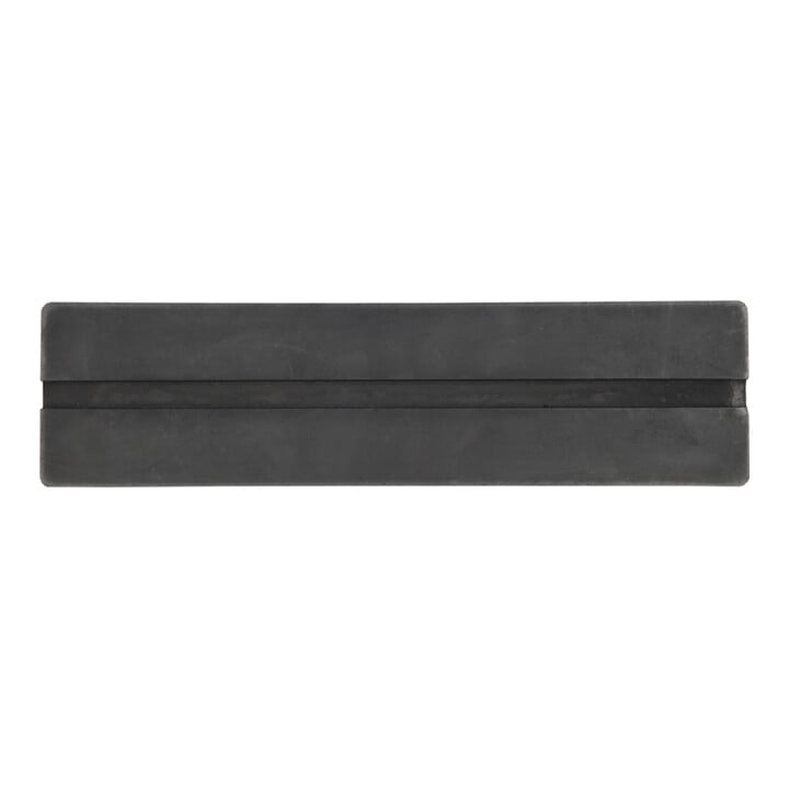 Tapis en caoutchouc 09 avec rainure pour ponts élévateurs KS Tools 373 x 100 x 35 mm