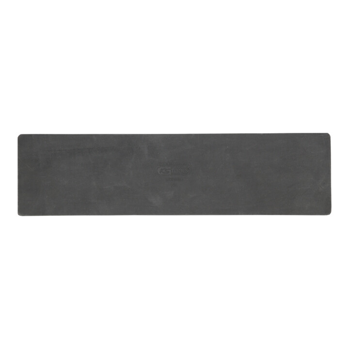 Tapis en caoutchouc 09 avec rainure pour ponts élévateurs KS Tools 373 x 100 x 35 mm