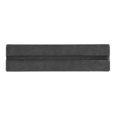 Tapis en caoutchouc 09 avec rainure pour ponts élévateurs KS Tools 373 x 100 x 35 mm