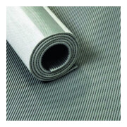 Tapis isolant en caoutchouc 50kV, EPDM/SBR, gris, 4,5mm, 1000mm × 10m