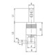 TAPMATIC Gewindeschneidfutter SM2 Zyl.20mm M1,4-7-3
