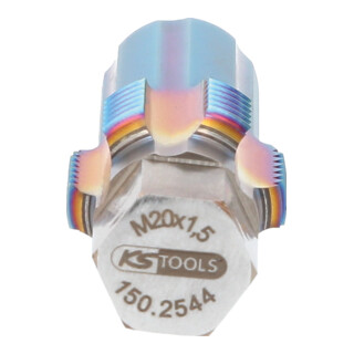 Taraud avec boulon de guidage pour capteurs NOX KS Tools M20x1,5
