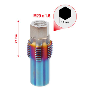Taraud avec boulon de guidage pour capteurs NOX KS Tools M20x1,5