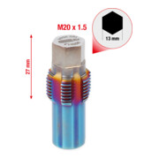 Taraud avec boulon de guidage pour capteurs NOX KS Tools M20x1,5