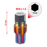 Taraud avec boulon de guidage pour sondes lambda KS Tools M18x1,5