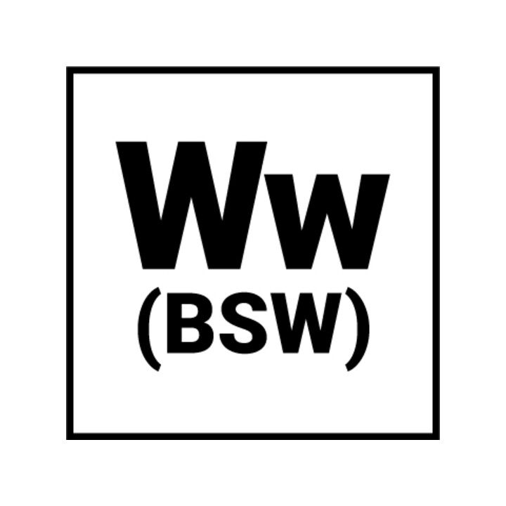 Tarauds à main Ruko BSW DIN 352 HSS, rectifiés 1/8 coupeur central