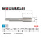 Tarauds main M DIN 352 HSS rectifiée M 16-2