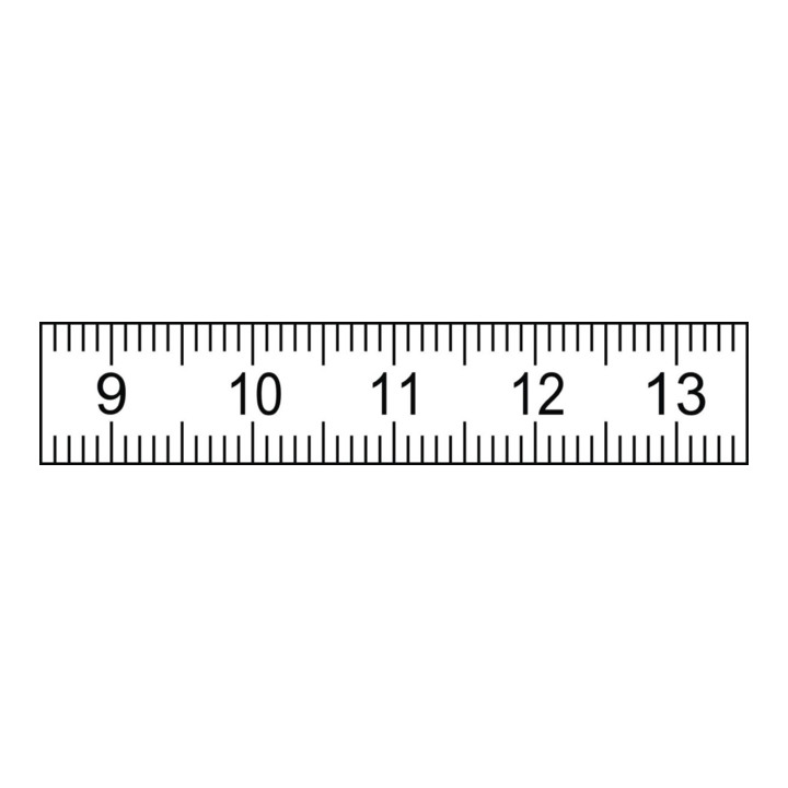 Taschenbandmaß 5m x 16mm weiß FORMAT