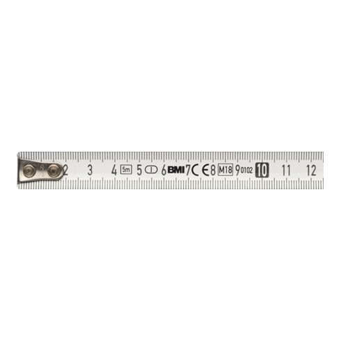 Taschenrollbandmaß VARIO L.5m B.16mm mm/cm EG I (± 0,7 mm/m) Ku.Festst.BMI