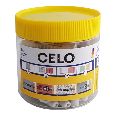 Tassello multiuso CELO MZK 10 con collare in scatola rotonda