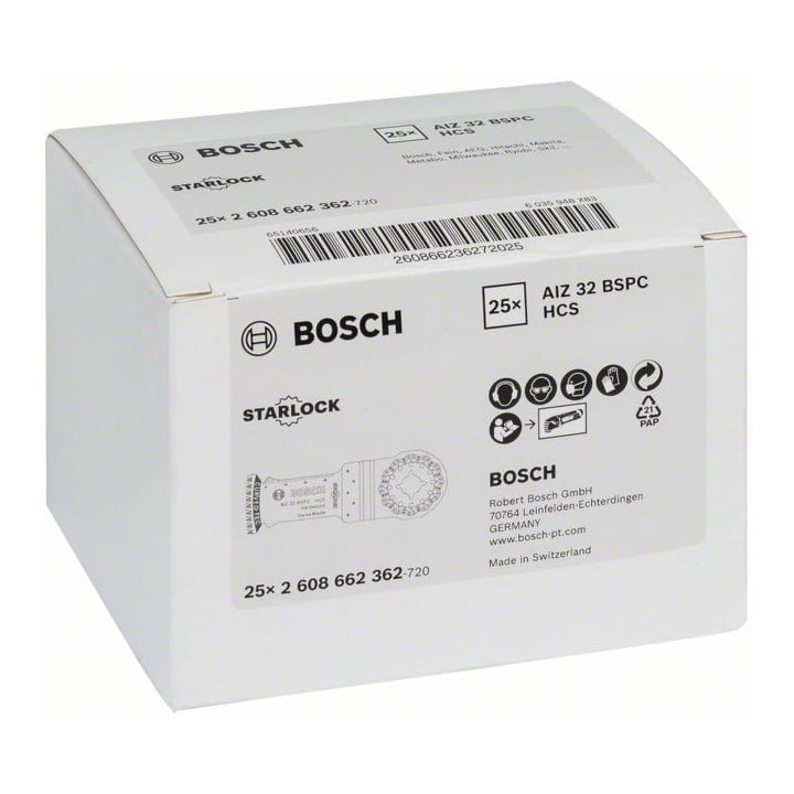 Tauchsägeblatt HCS Precision AIZ 32 BPC, Hard Wood, 40 x 32 mm