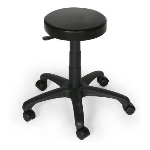 Taurosit Ergonomischer Arbeitshocker Taurosit PU-Schaum mit Rollen