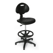 Taurosit Ergonomischer Hochstuhl mit Fußring Taurosit PU-Schaum mit Gleitern-1