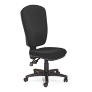 Taurosit Hochlehn-Drehstuhl ECO XXL-Ausführung Schwarz-1