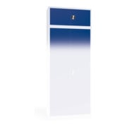 Taurotrade Aufsatzschrank mit Flügeltüren 925 mm Tür RAL5010-1