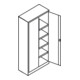 Taurotrade Flügeltürschrank ECO-Serie Tür RAL5010-3