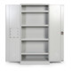 Taurotrade Umweltschrank zweitürig 1950x920 mm mit4 Wannenböden 50 mm hoch Tür RAL7035-4