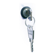 Taurotrade Zylinderschloss (Mehrpreis) für Kleiderschrank Serie ECO verchromt-1