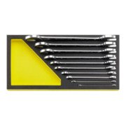 TCS 10/10, 6x7-24x27 mm MF Clés à fourches doubles en plateau TCS 10 pcs.-1
