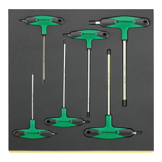 TCS 10768-2K/6 Tournevis coudés en plateau TCS