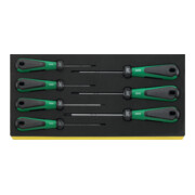 TCS 4856 Jeu de tournevis 3K DRALL en plateau TCS 7 pcs.-1