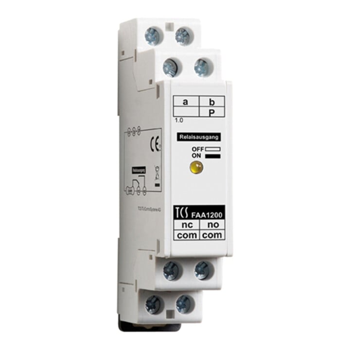 TCS Tür Control Türöffner-Relais f. Hutschiene FAA1200-0400