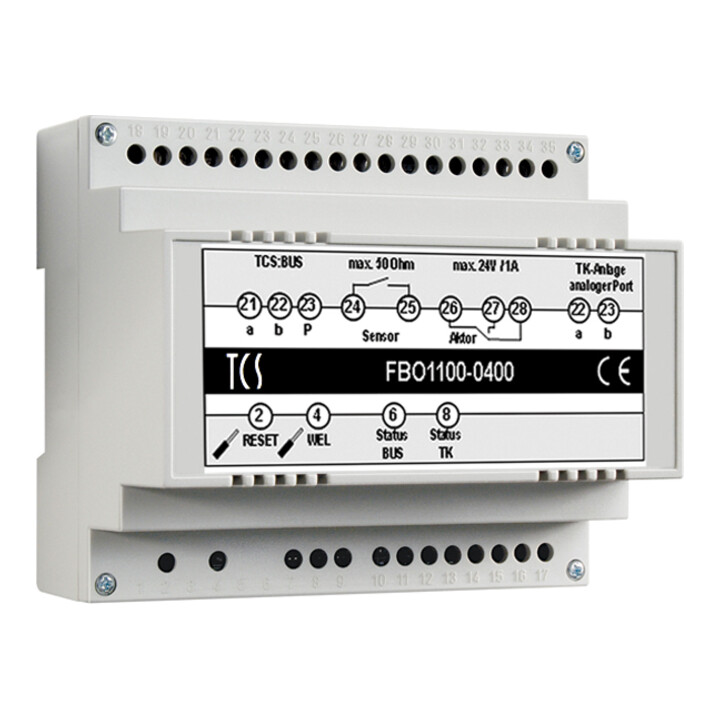 TCS Tür Control Interface analogique, I.64Tn FBO1110-0400