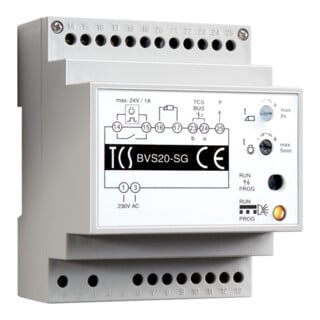 TCS Tür Control Module de commande BUS REG, 20/2 modules de station BVS20-SG