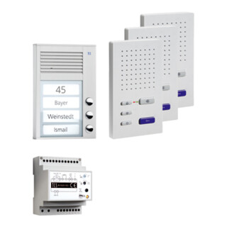 TCS Tür Control Solution paquet AP 3WE avec interphone mains libres PPAF03-EN/02
