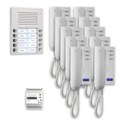 TCS Tür Control Station audio extérieure Pack 10 boutons PES AP PPA10-EN/02-1