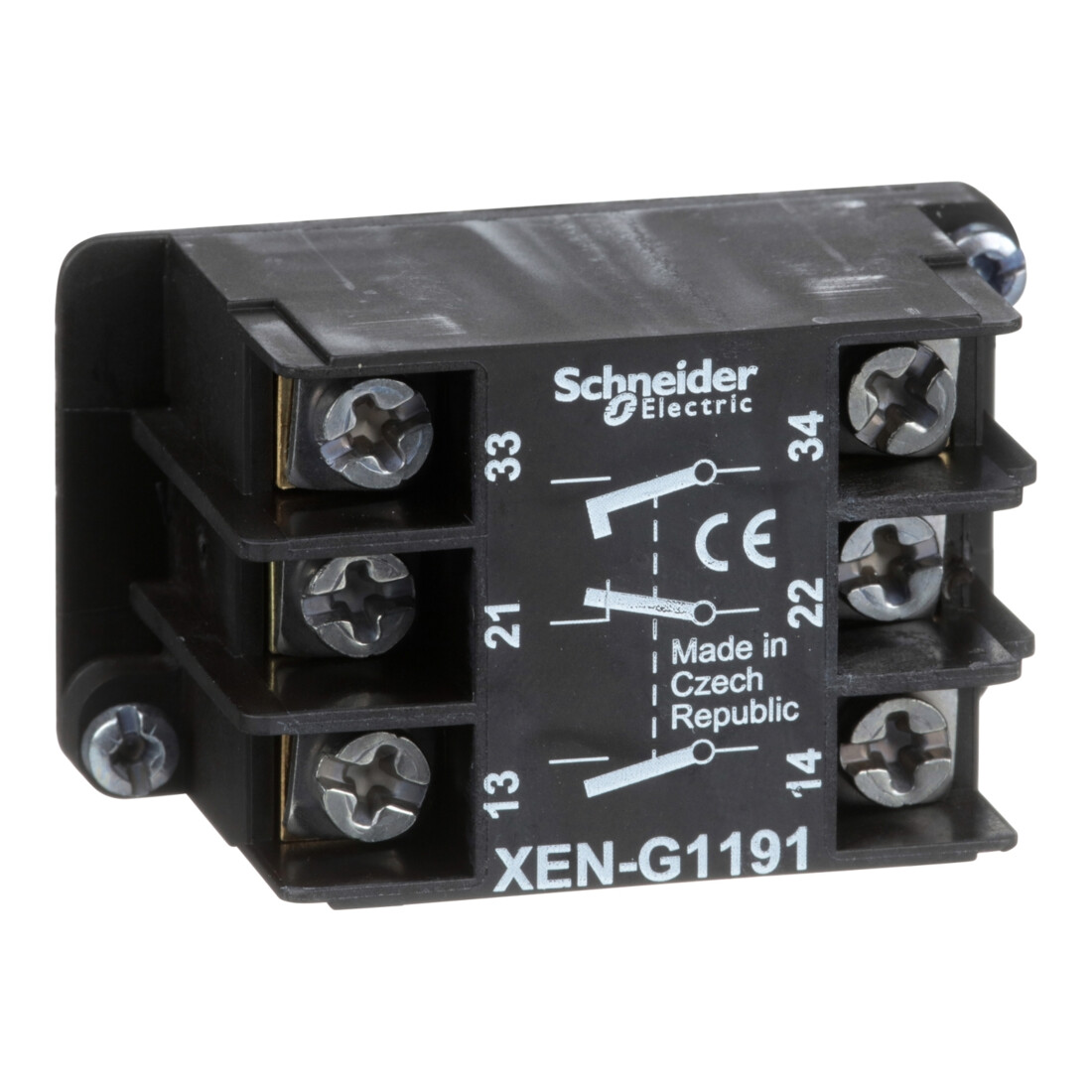 TE Sensors Contacteur auxiliaire S+Ö ÉTAPE 2 1S XENG1191