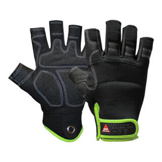 Gants d'assemblage Hase technologie, 0-doigt HiTech en cuir synthétique