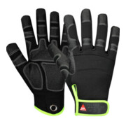 Gants d'assemblage Hase technologie, cuir synthétique HiTech 5 doigts-1