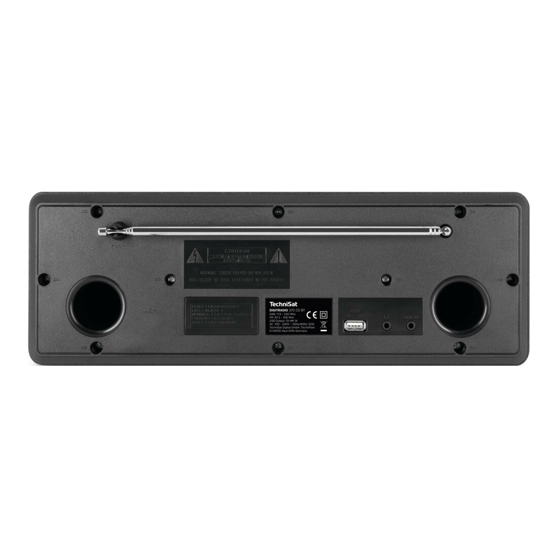 TechniSat DAB+Digitalradio UKW,CD,BT,Streaming DIGITRADIO370CDBT sw