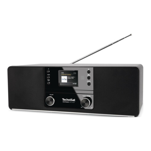 TechniSat DAB+Digitalradio UKW,CD,BT,Streaming DIGITRADIO370CDBT sw