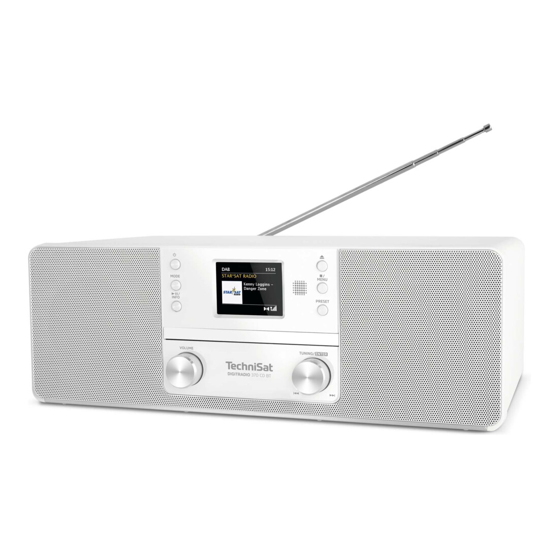 TechniSat DAB+Digitalradio UKW,CD,BT,Streaming DIGITRADIO370CDBT ws