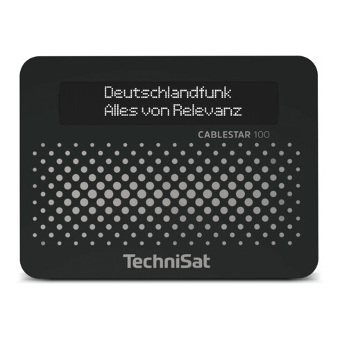 TechniSat Digital-Radio-Empfangsteil CABLESTAR100 sw