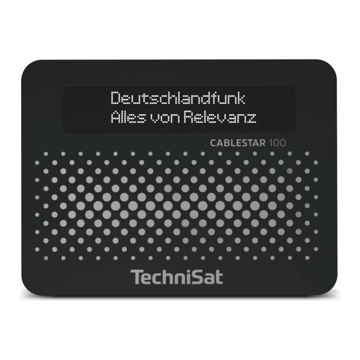 TechniSat Digital-Radio-Empfangsteil CABLESTAR100 sw