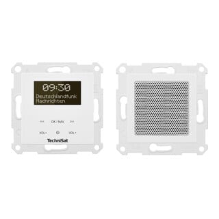 technisat Digitalradio DIGITRADIOUP55 DAB+ UKW Bluetooth weiß