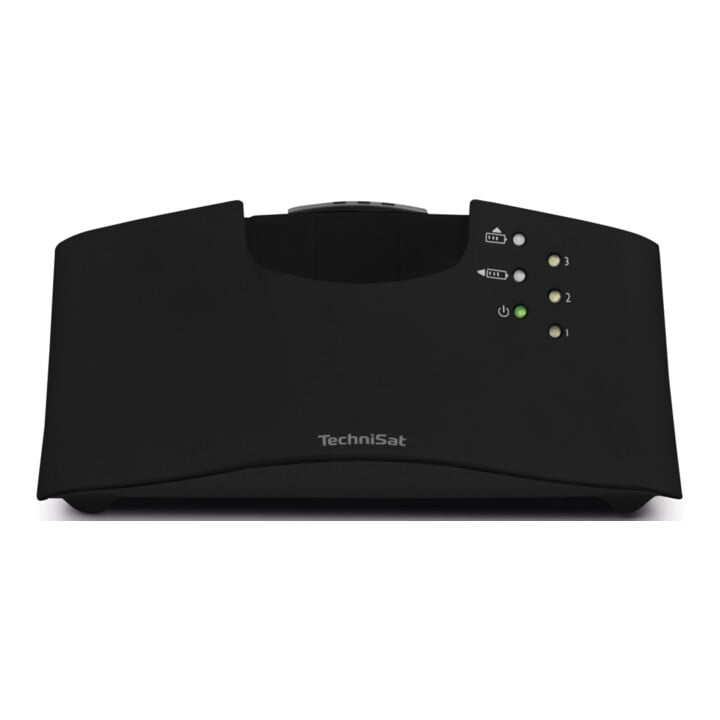 technisat Ensemble casque STEREOMANISI3 avec station de base noir