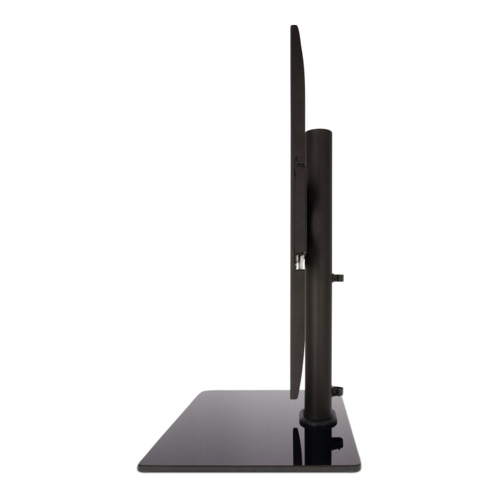 technisat Pied de table pour écran 32-55 pouces avec plateau en verre noir
