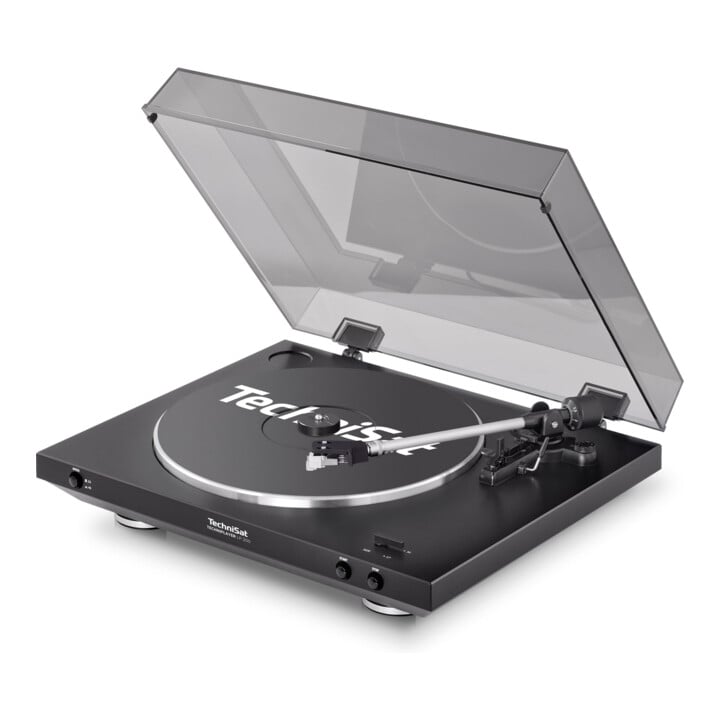 TechniSat Platine vinyle à entraînement par courroie avec 2 LPs TECHNIPLAYERLP200