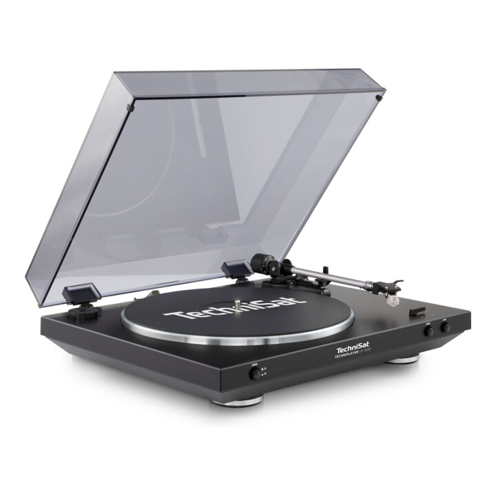 TechniSat Platine vinyle à entraînement par courroie avec 2 LPs TECHNIPLAYERLP200
