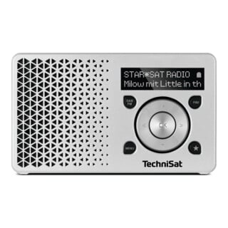 TechniSat Radio numérique DAB+ DIGITRADIO1 blanc/argent