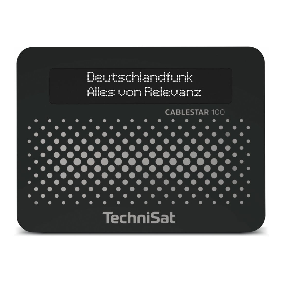 TechniSat Récepteur radio numérique CABLESTAR100 noir