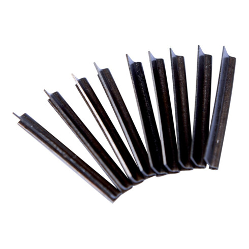 TECHNO Lame de racloir profilée 35 mm lisse, 10 pièces