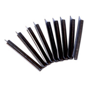 TECHNO Lame de racloir profilée 35 mm lisse, 10 pièces