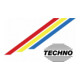 TECHNO Lame de racloir profilée 35 mm lisse, 10 pièces-3